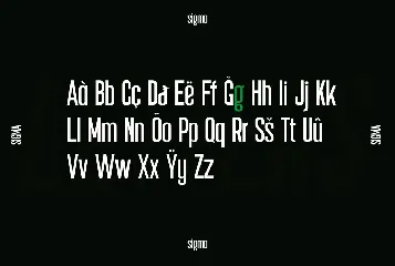 Sigma font