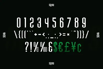 Sigma font