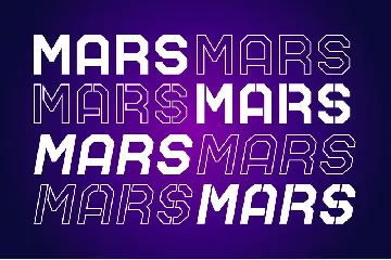 Mars New Type font