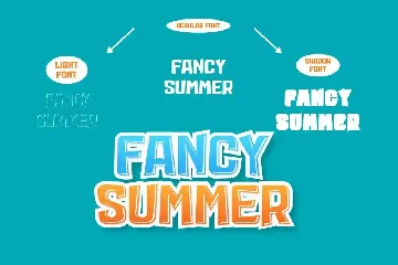 Fancy Summer Font