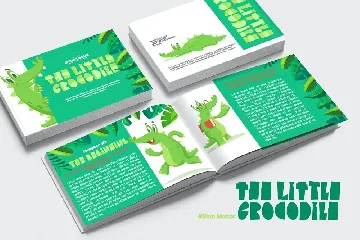 Dino Moose - a Playful Font