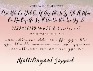 Meuthia font