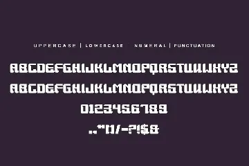 Gangsik font