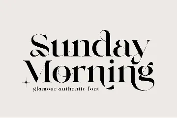 Glamour Authentic font