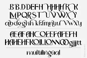 Bakson Marinel - Modern Display Sans font