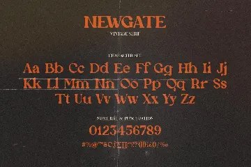 Newgate font