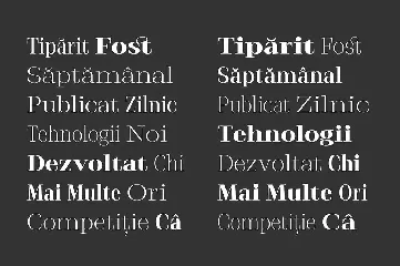 Stigsa Display font