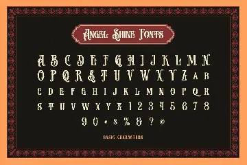 Angel Shine font