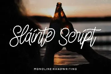 Monoline Script Collection - 3 Fonts