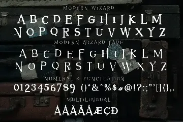 Modern Wizard Font