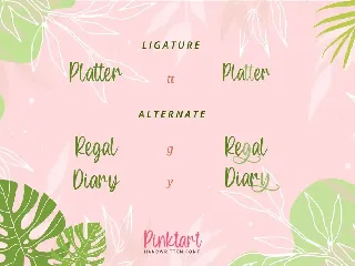 Pinkart-Lovey Handwritten Font