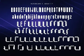 ASTEROID TYPE - Futuristic Display Font