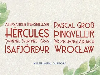 Haarlem Deco font