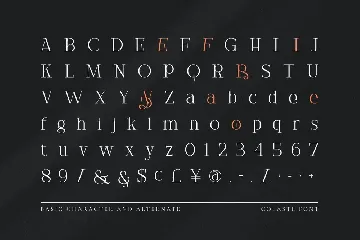 Modern - Colaste font