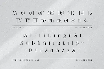 Modern - Colaste font