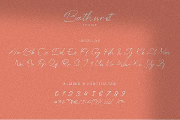 Bathrust font