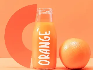 Tropical Orange Font