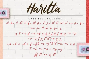 Haritta - Handwritten Script Font