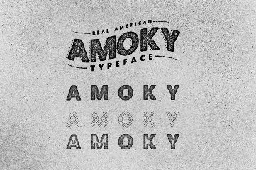 Amoky Typeface font