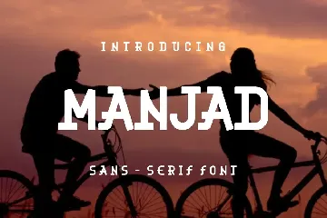 Manjad Font