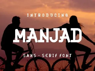 Manjad Font