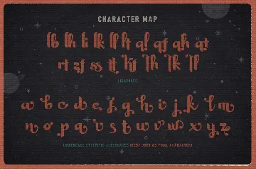 Harson Regular - Intergalactic Typeface font