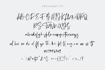 Theodorlane Font