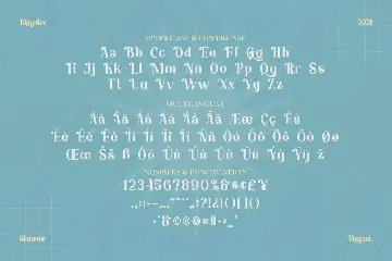 Modern Font - Bingster