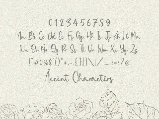 Zaniola Lavolce Calligraphy Font