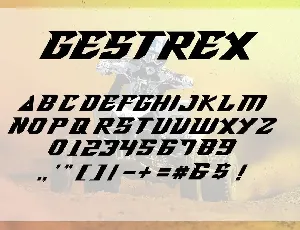 Gestrex Font