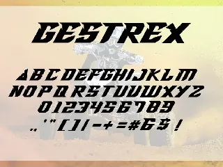 Gestrex Font