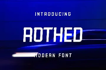 Rothed Font