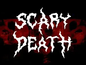 Zero Death font