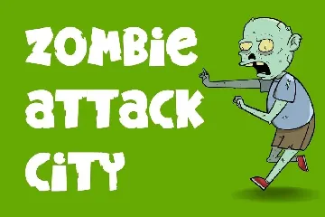 Ripped Zombie font