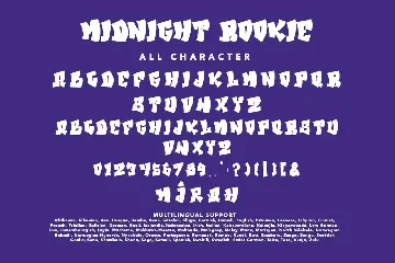 Midnight Rookie font