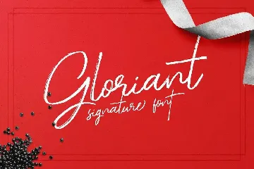 Gloriant Signature Script font