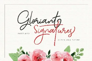 Gloriant Signature Script font