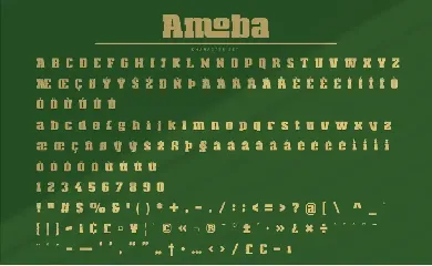 Amoba font