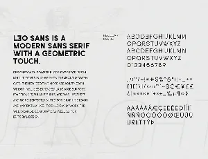 Leo Sans font