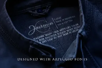 Arpeggio font