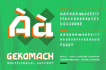 Gekomach Font