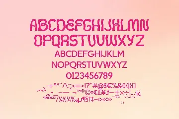 Bonema Psychedelic Font