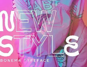 Bonema Psychedelic Font