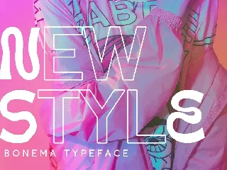 Bonema Psychedelic Font