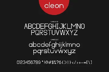 Cleon Sans font