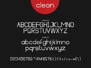 Cleon Sans font