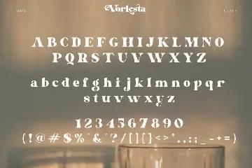 Vorlesta font