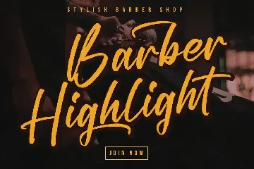 Less Bright Modern Brush Script Font