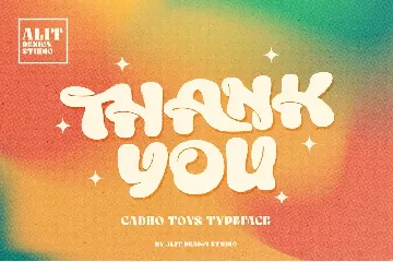 Cadho Toys Font