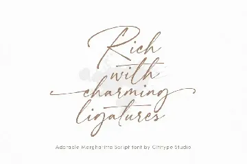 Adorable Margherita - Beautiful Script Font